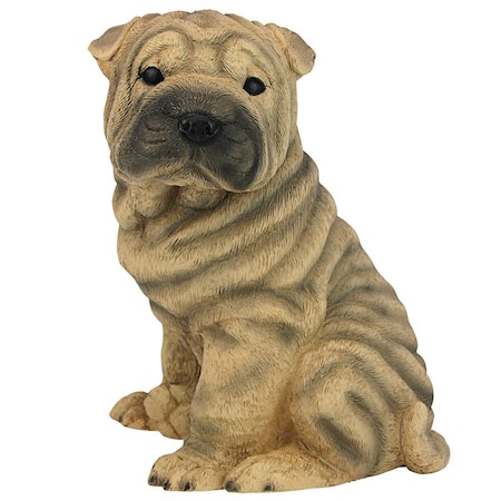 Design Toscano Shar-Pei Puppy Dog Statue CF371
